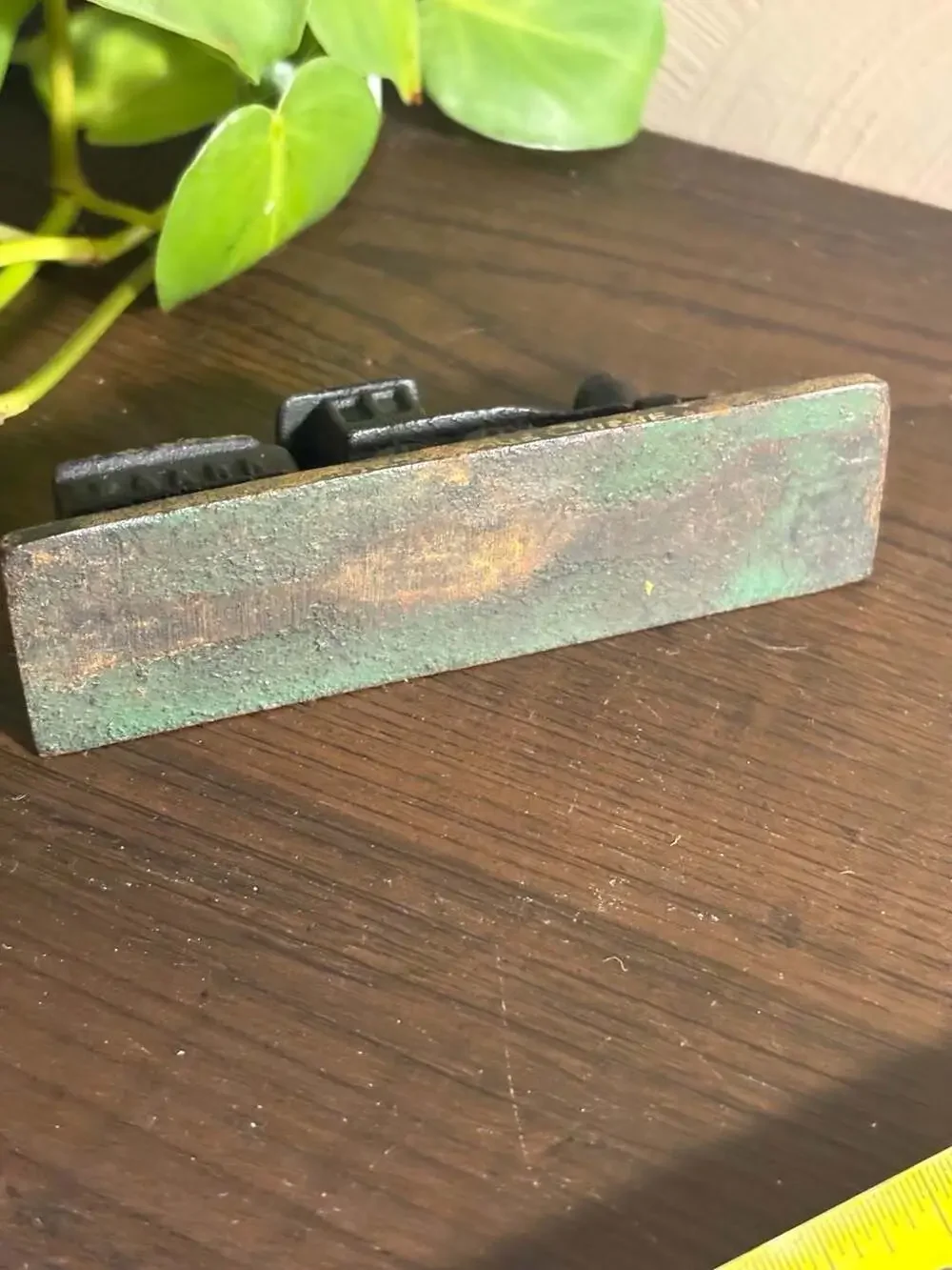 Vintage Cast Iron Horseshoe Curve Locomotive Train Paperweight